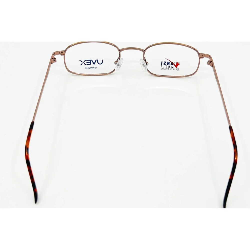 Uvex Eyeglasses Unisex Brown Titmus Z87-2+ FC707 ANB CS67 49-19-140
